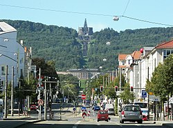 Kassel Hercules at Bergpark Wilhelmsh�he, landmark of the city (UNESCO World Heritage)